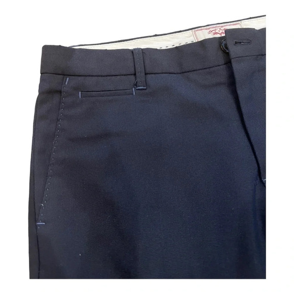 Zara man,Classic navy blue dress pants with a tapered fit. size 31, - Picture 4 of 6